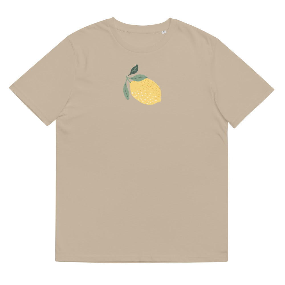 When life gives you lemons. Unisex organic cotton t-shirt