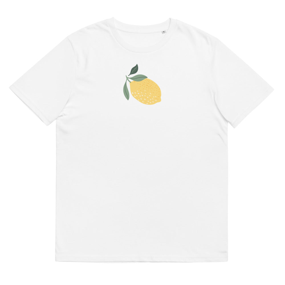 When life gives you lemons. Unisex organic cotton t-shirt